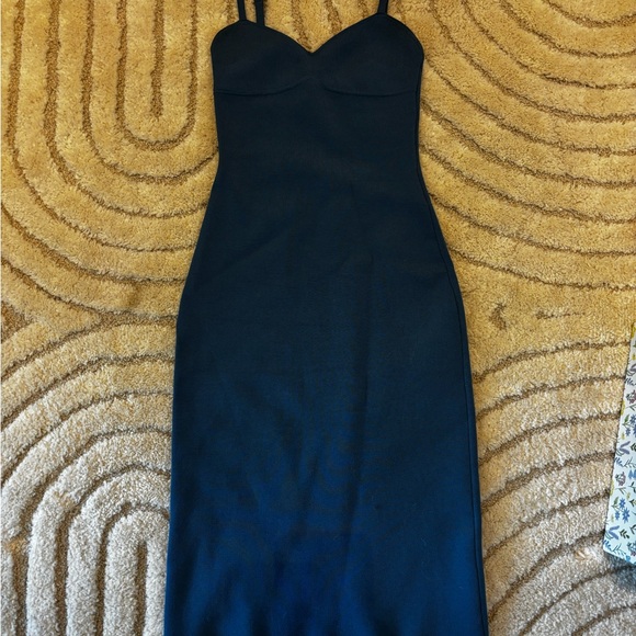 Aritzia Babaton fitted blue dress - Picture 3 of 5